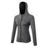 Winter Women's Workout Zipper Running Track Jacket