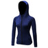 Winter Women's Workout Zipper Running Track Jacket