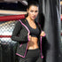 Winter Women's Workout Zipper hooded Running Jacket