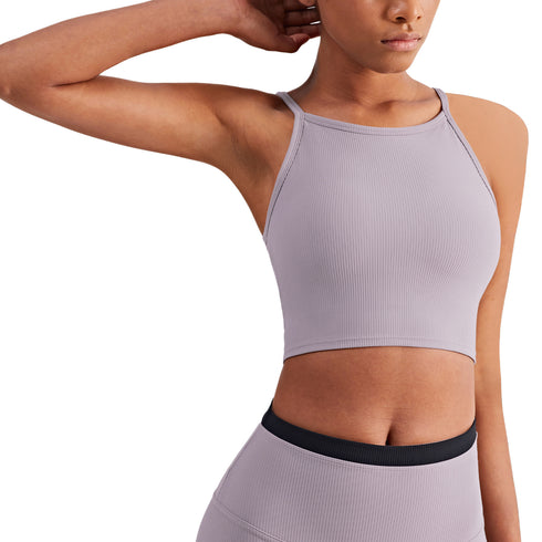 Women's Exercise Running Bra Yoga Workout Crop Camisole