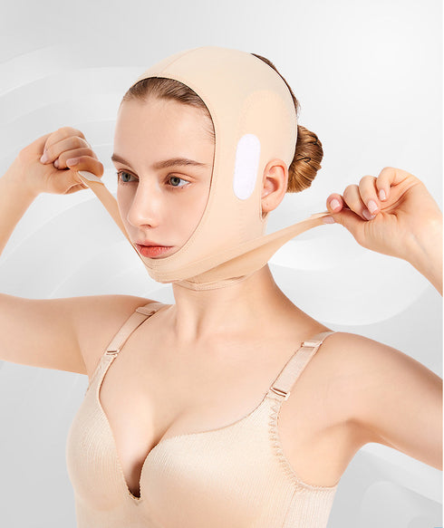 Women Men Double Chin Reducer Mask Face Lifting Belt V Shaped