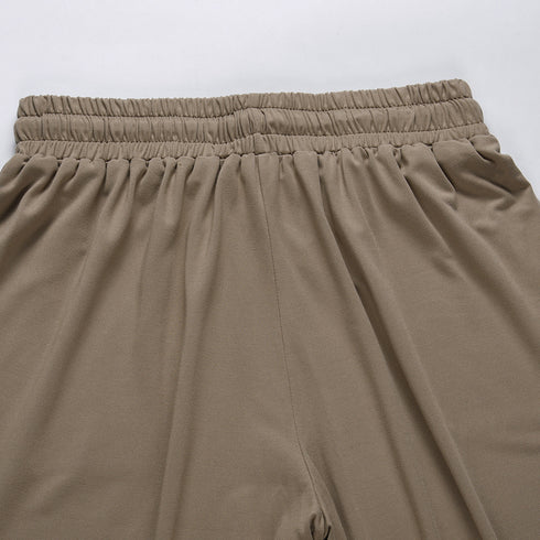 Women's 3 Piece Lounge Set Vest High Waist Sweat Suit