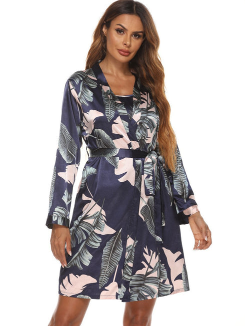 Women's 3 Piece loungewear Vest Shorts Pajama Sets