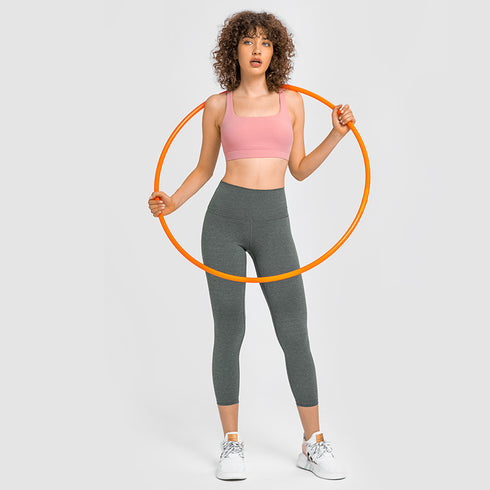 Women's 3 Rows Clasp Athletic Running Sports Bras