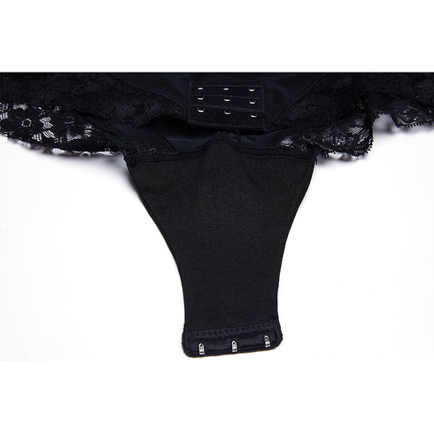 Women's 3 Rows Clasp Bodysuit Full Body Shapewear