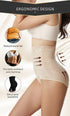 Women's 3 Rows Clasp Tummy Control Hip Lift Compression Body Shaper