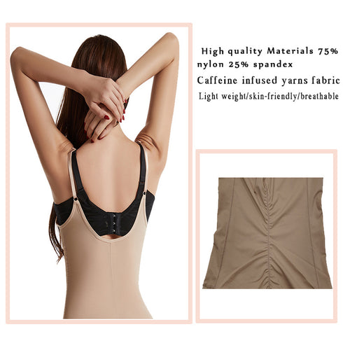 Women's Abdomen Control Adjustable Crotch Space Bodysuits