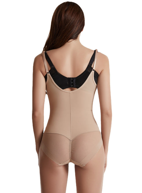 Women's Abdomen Control Adjustable Crotch Space Bodysuits