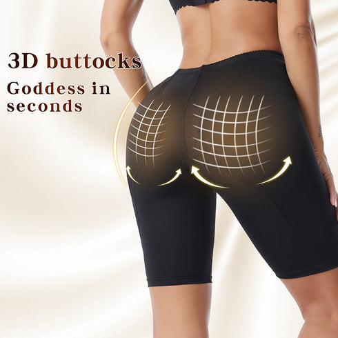 Women's Abdomen Control Butt Lifters Hip Pads Body Shaper