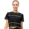 Women's Activewear Crop Top Short Sleeve T-Shirt