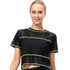 Women's Activewear Crop Top Short Sleeve T-Shirt