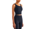 Women's Activewear Fixed Cup Wide Straps Yoga Tank