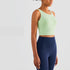 Women's Activewear Fixed Cup Wide Straps Yoga Tank