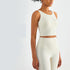 Women's Activewear Fixed Cup Wide Straps Yoga Tank