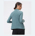 Women's Activewear Running Stand Collar Zipper Track Jacket