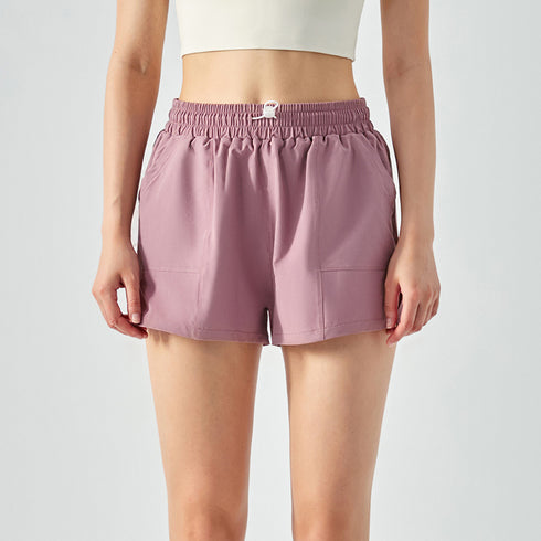 Women's Activewear Shorts Breathable Elastic Waisted Shorts