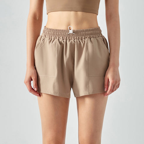Women's Activewear Shorts Breathable Elastic Waisted Shorts