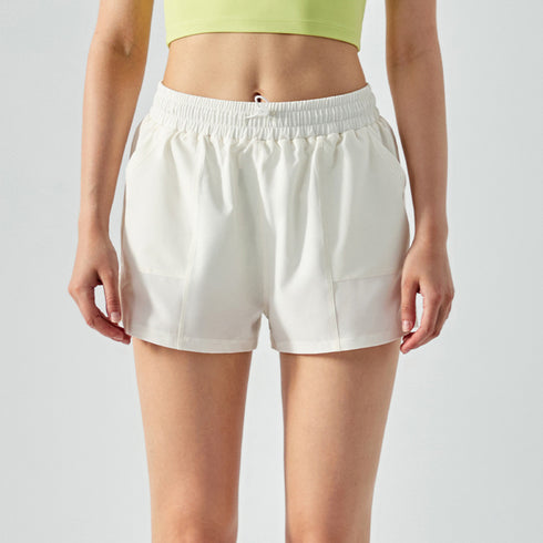 Women's Activewear Shorts Breathable Elastic Waisted Shorts