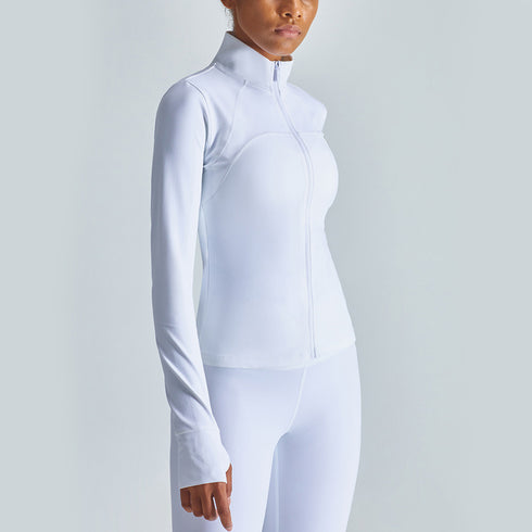 Women's Activewear Zipper Workout Running Track Jacket