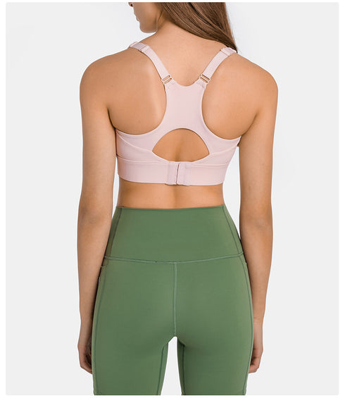 Women's Adjustable 3 Rows Clasp Fitness Sports Bras