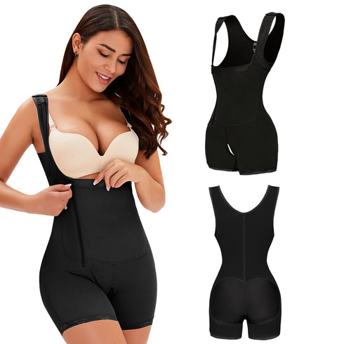 Women's Adjustable Broad Straps Plus Size Fajas Colombianas Body Shaper