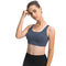 Women's Adjustable Straps Rows Clasp Fitness Sports Bra