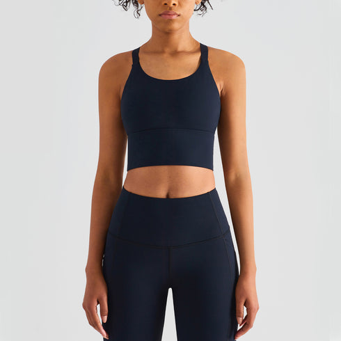 Women's Adjustable Straps Running High Impact Support Tank