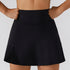 Women's Athletic Fitness Tennis Skirt Breathable Short Skirt