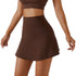 Women's Athletic Fitness Tennis Skirt Breathable Short Skirt