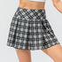 Women's Athletic High Waist Pleated Tennis Skirt Lining Shorts