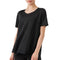 Women's Athletic Loose Quick Dry Yoga Split T-shirt