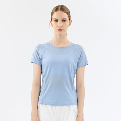 Women's Athletic Quick Dry Short Sleeve Yoga T-Shirts