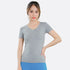 Women's Athletic Quick Dry Short Sleeve Yoga V-neck T-Shirt