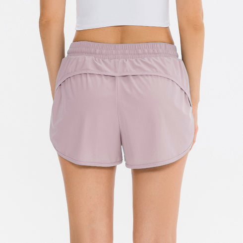 Women's Athletic Quick Dry Workout Running Loose Shorts