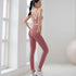 Women's Athletic Running Bra High Waist Yoga Pant Suits