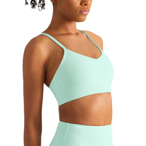 Women's Athletic Running Crisscross Back Sports Bra
