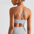 Women's Athletic Running Crisscross Back Sports Bra