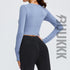 Women's Athletic Running Skinny Sexy Crop Sweatshirts