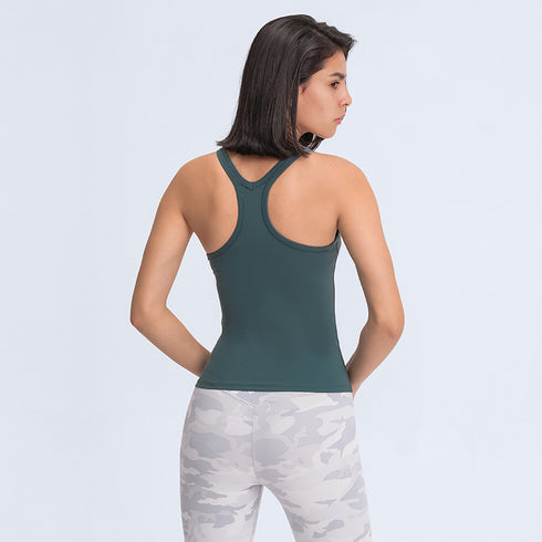 Women's Athletic Running Yoga Bra Pads Tank