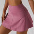 Women's Athletic Safety Skort Tennis Skirt Short Skirt