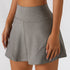 Women's Athletic Safety Skort Tennis Skirt Short Skirt