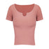 Women's Athletic Short Sleeve Yoga Stretchy T-Shirt