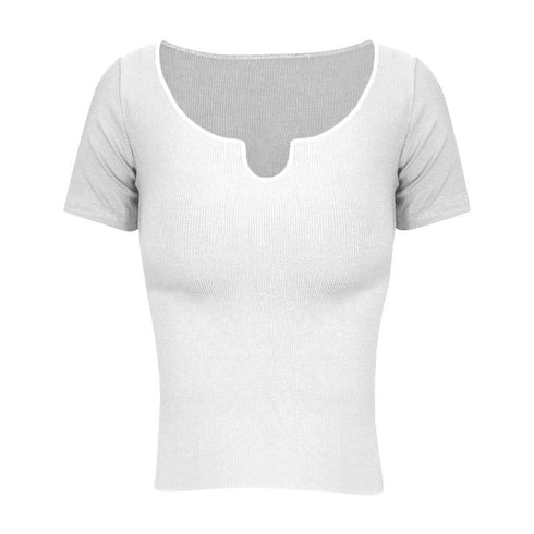 Women's Athletic Short Sleeve Yoga Stretchy T-Shirt