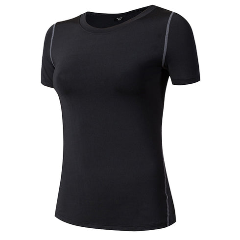 Women's Athletic Short Sleeve Yoga T-Shirt Top