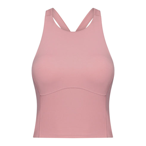 Women's Athletic Sports Bras Padded Criss-Cross Yoga Tank