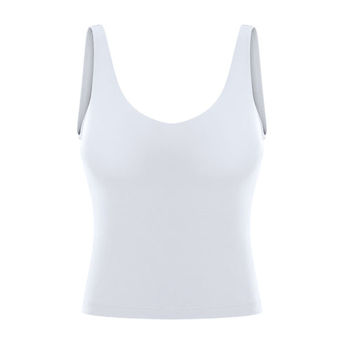 Women's Athletic V-neck Naked feeling Slim Yoga Tank