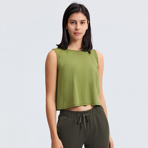 Women's Athletic Yoga Breathable Back Hollow Out Tank