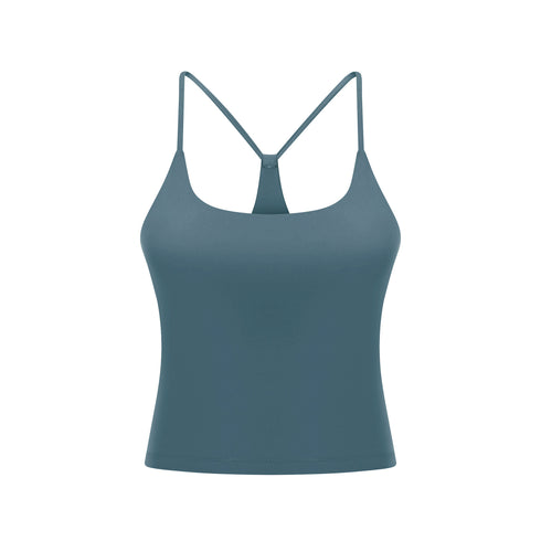 Women's Athletic Yoga Stretchy Sleeveless Crop Tank