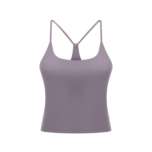 Women's Athletic Yoga Stretchy Sleeveless Crop Tank