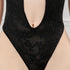Women's Backless Thong Panty Bodysuits Lace Bra Shapewear
